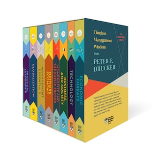 Couverture_Peter F. Drucker Boxed Set (8 Books) (the Drucker Library)