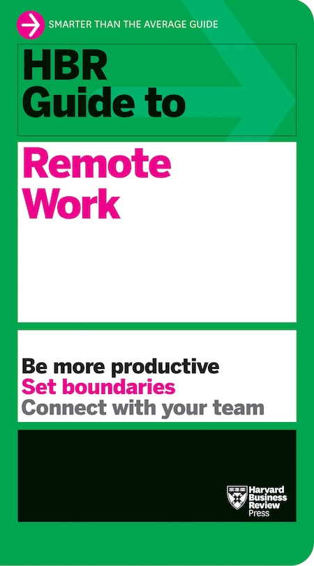 Couverture_Hbr Guide To Remote Work