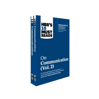 Front cover_Hbr's 10 Must Reads On Communication 2-volume Collection