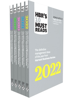 Front cover_5 Years Of Must Reads From Hbr: 2022 Edition (5 Books)