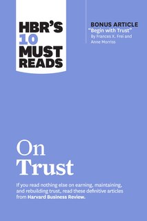 Front cover_HBR's 10 Must Reads on Trust
