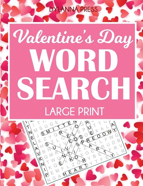 Couverture_Valentine's Day Word Search Large Print