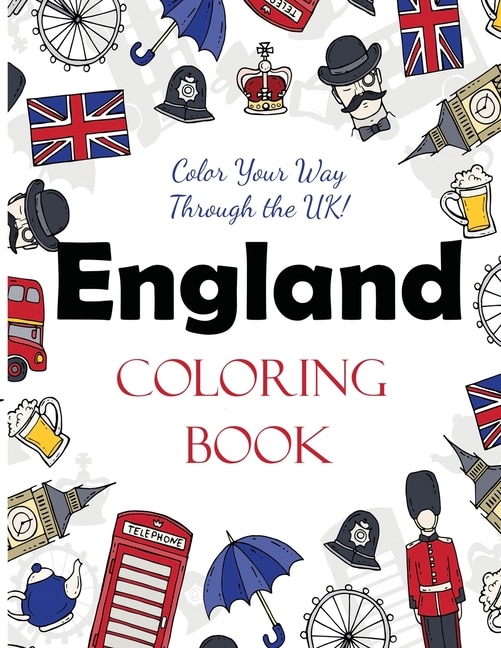 Front cover_England Coloring Book