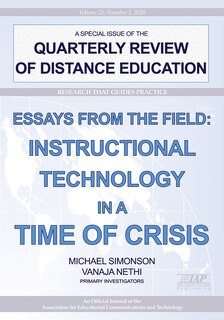 Front cover_Quarterly Review of Distance Education Vol 21 Issue 3