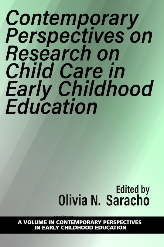 Couverture_Contemporary Perspectives on Research on Child Care in Early Childhood Education