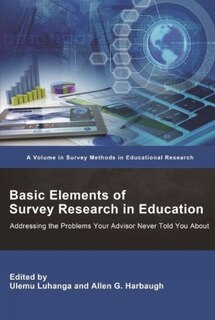 Couverture_Basic Elements of Survey Research in Education