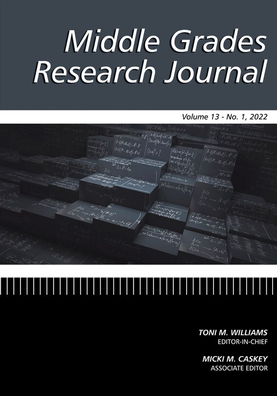 Couverture_Middle Grades Research Journal Vol 13 Issue 1