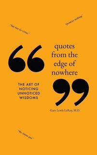 Front cover_Quotes from the Edge of Nowhere