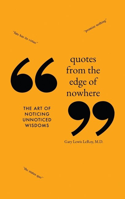 Front cover_Quotes from the Edge of Nowhere