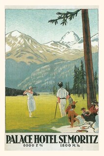 Front cover_Vintage Journal Golfing in the Swiss Alps