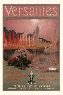 Front cover_Vintage Journal Versailles Travel Poster