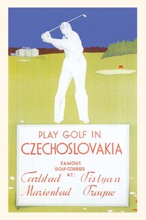 Front cover_Vintage Journal Golfing in Czechoslovakia