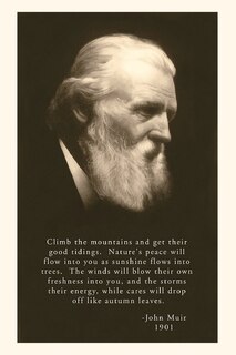 Front cover_The Vintage Journal John Muir Photo with Quote