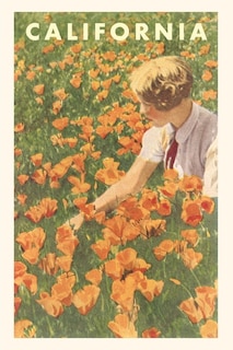 Front cover_The Vintage Journal Woman sitting in Field of California Poppies