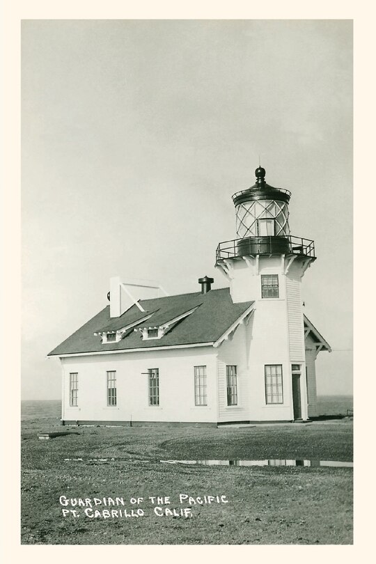 Front cover_Vintage Journal Cabrillo Lighthouse, San Diego