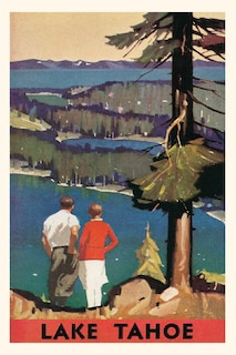 Couverture_Vintage Journal Travel Poster for Lake Tahoe