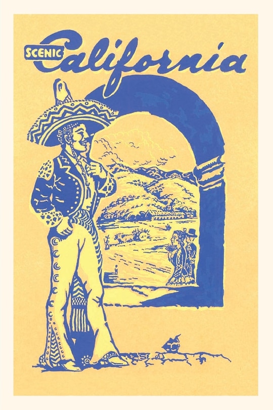 Couverture_Vintage Journal Scenic California Travel Poster