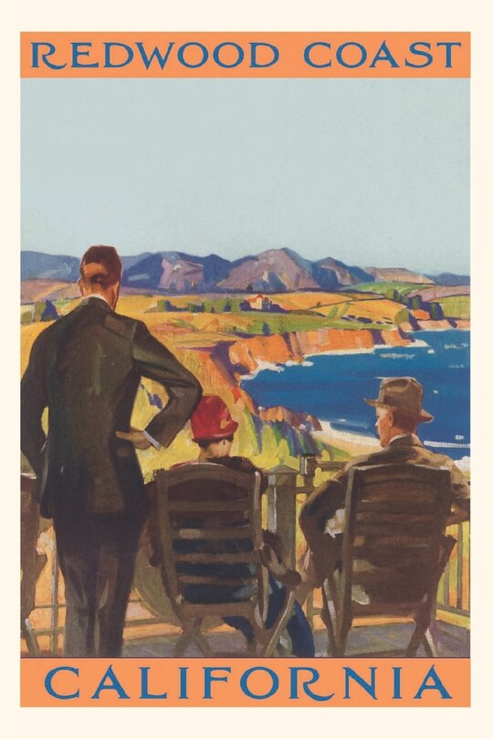 Front cover_Vintage Journal Redwood Coast, Cliffs and Bay