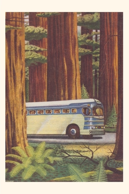 Front cover_Vintage Journal Bus in Redwoods