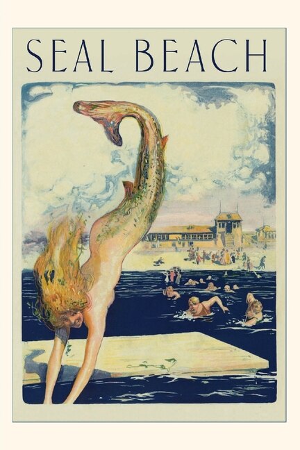 Front cover_Vintage Journal Seal Beach Mermaid Diving