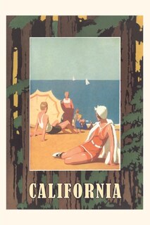 Couverture_Vintage Journal California Travel Poster