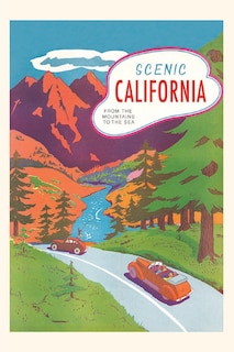 Couverture_Vintage Journal California Travel Poster