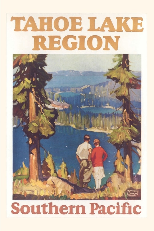 Couverture_Vintage Journal Lake Tahoe Travel Poster