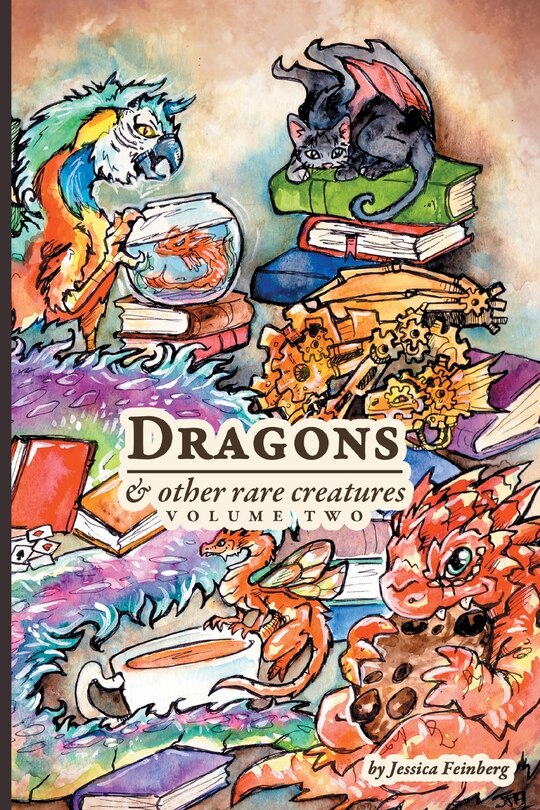 Front cover_Dragons & Other Rare Creatures Volume 2