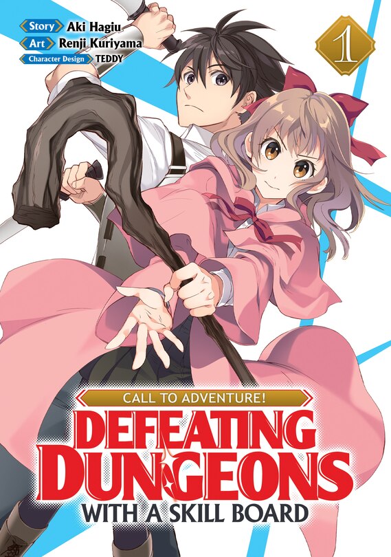 Front cover_Call To Adventure! Defeating Dungeons With A Skill Board (manga) Vol. 1