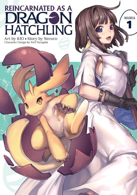 Front cover_Reincarnated As A Dragon Hatchling (manga) Vol. 1