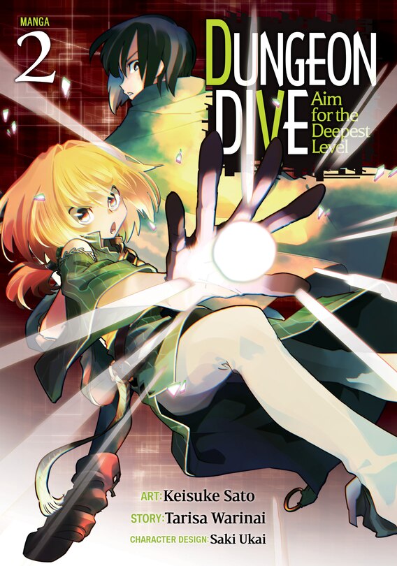 Front cover_Dungeon Dive: Aim For The Deepest Level (manga) Vol. 2