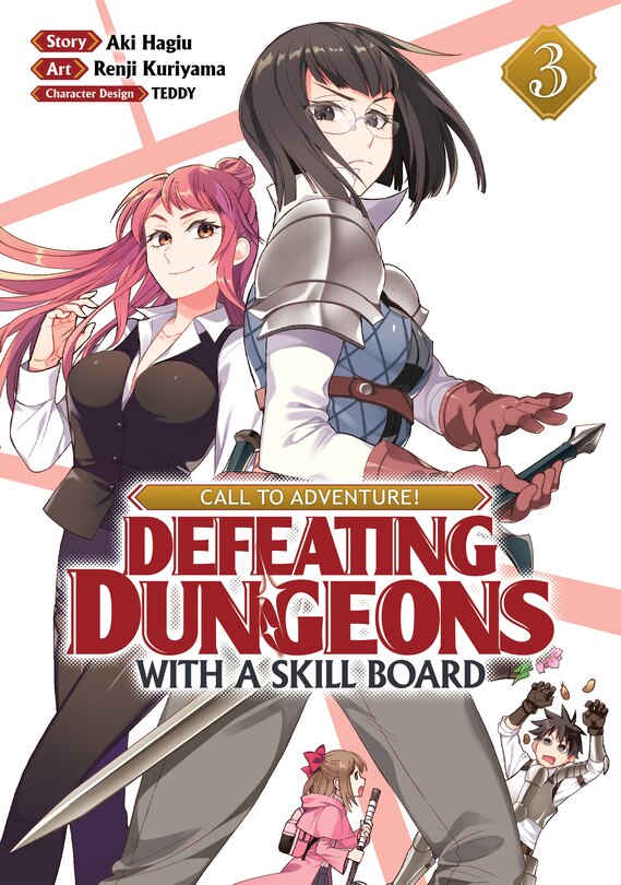 Front cover_Call To Adventure! Defeating Dungeons With A Skill Board (manga) Vol. 3