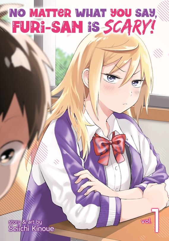 Front cover_No Matter What You Say, Furi-san Is Scary! Vol. 1