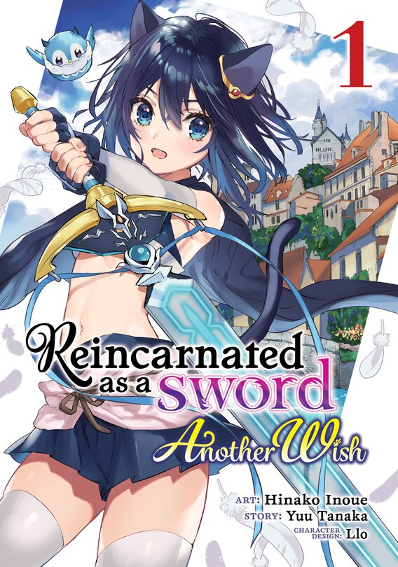 Front cover_Reincarnated As A Sword: Another Wish (manga) Vol. 1