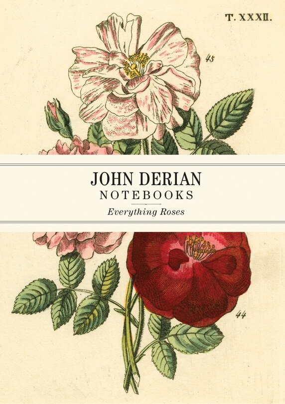 Front cover_John Derian Paper Goods: Everything Roses Notebooks