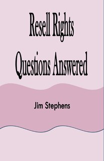 Front cover_Resell Rights Questions Answered