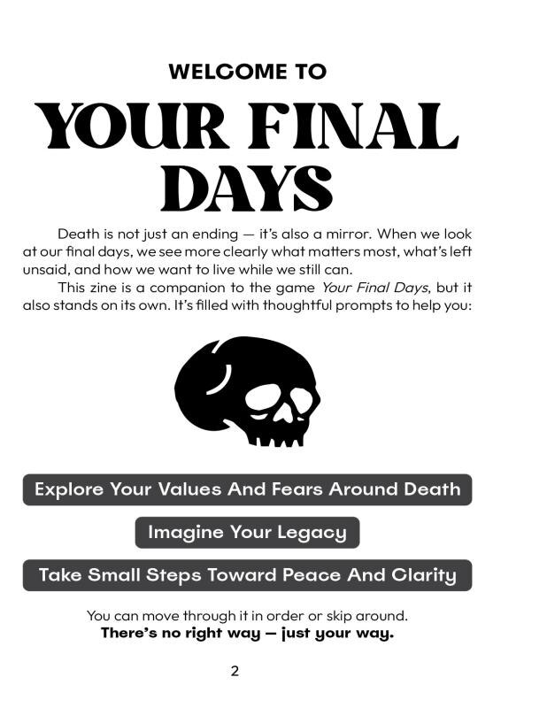 Front cover_Your Final Days