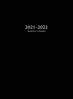 Front cover_2021-2022 Monthly Planner