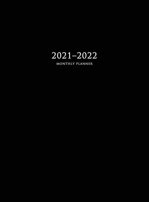 Front cover_2021-2022 Monthly Planner
