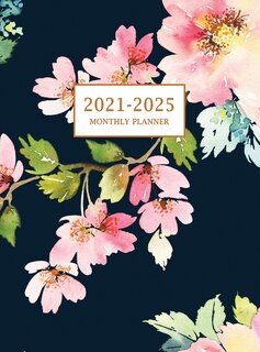 Front cover_2021-2025 Monthly Planner Hardcover