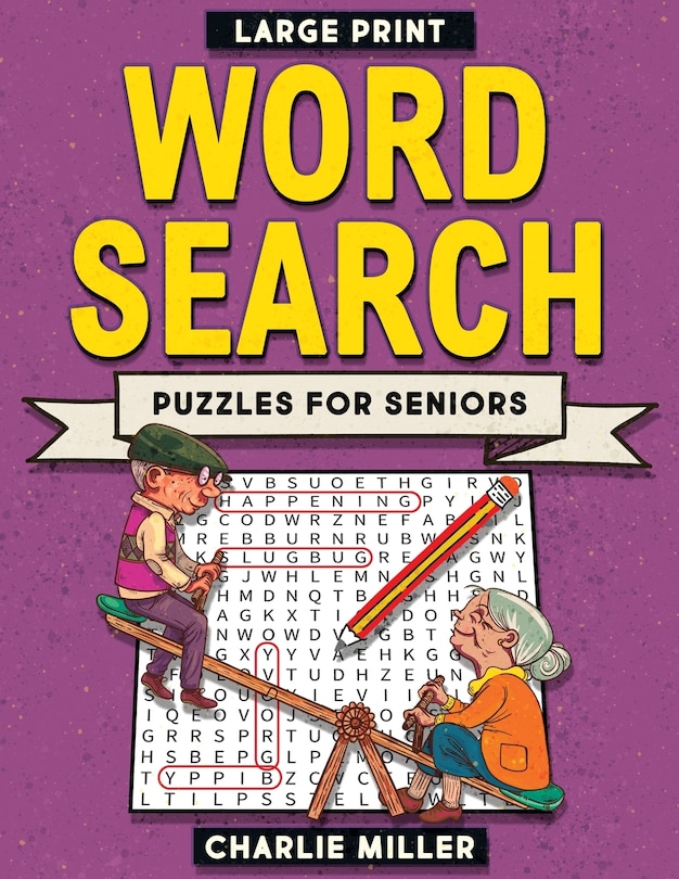 Front cover_Large Print Word Search Puzzles for Seniors
