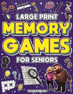 Front cover_Memory Games for Seniors (Large Print)