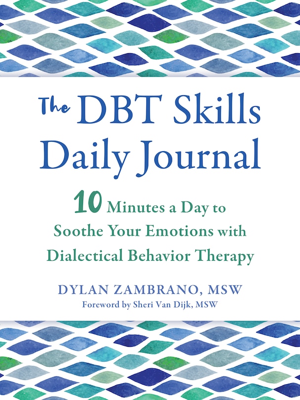 Front cover_The Dbt Skills Daily Journal