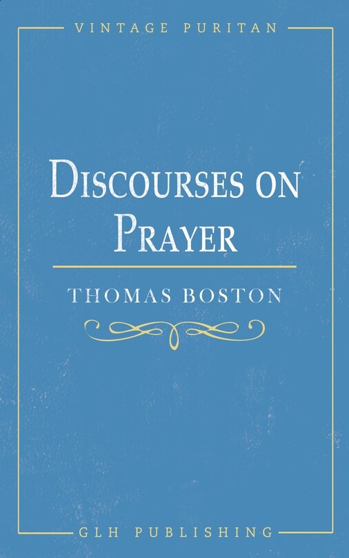Front cover_Discourses on Prayer