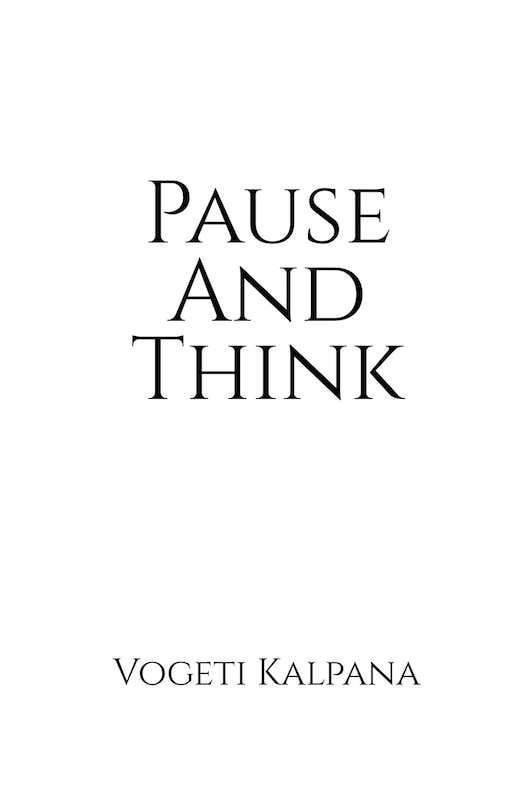 Couverture_Pause And Think