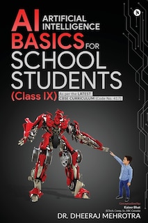 Front cover_AI - Artificial Intelligence Basics For School Students (Class IX)