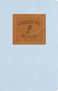 Couverture_KJV, Wonderfully Made New Testament and   Psalms: Baby Boy's First Bible, Softcover, Blue