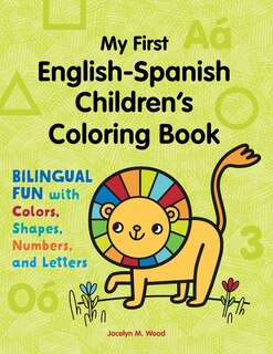 Front cover_My First English-spanish Children's Coloring Book