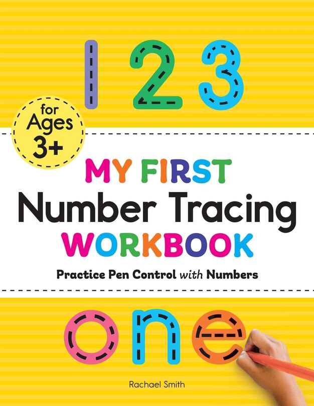 Front cover_My First Number Tracing Workbook