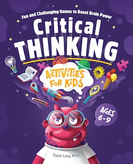 Front cover_Critical Thinking Activities For Kids